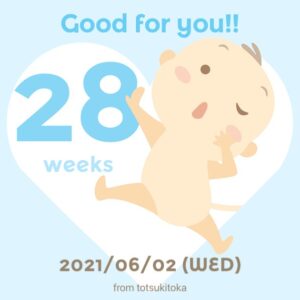 妊娠28週